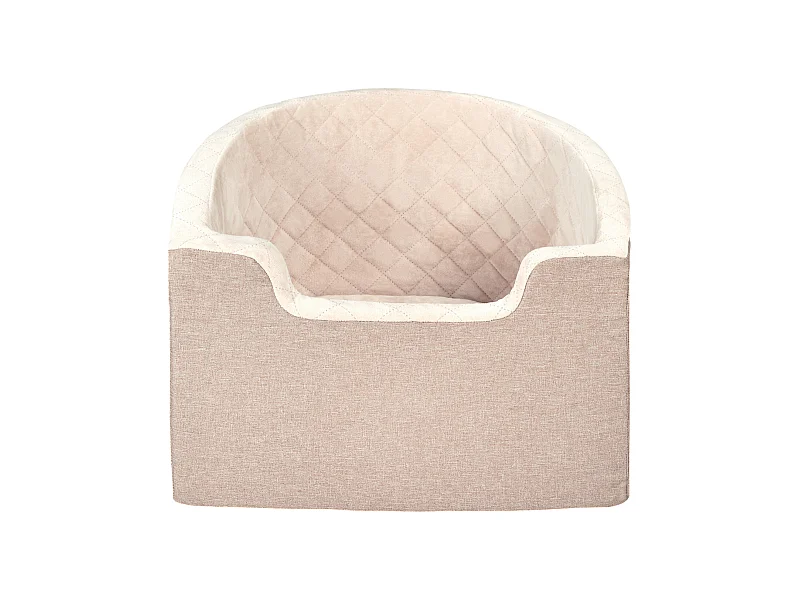 Siège Auto pour Chien SucceBuy, Petite et Moyenne Taille (jusqu'à 25 kg), Marron