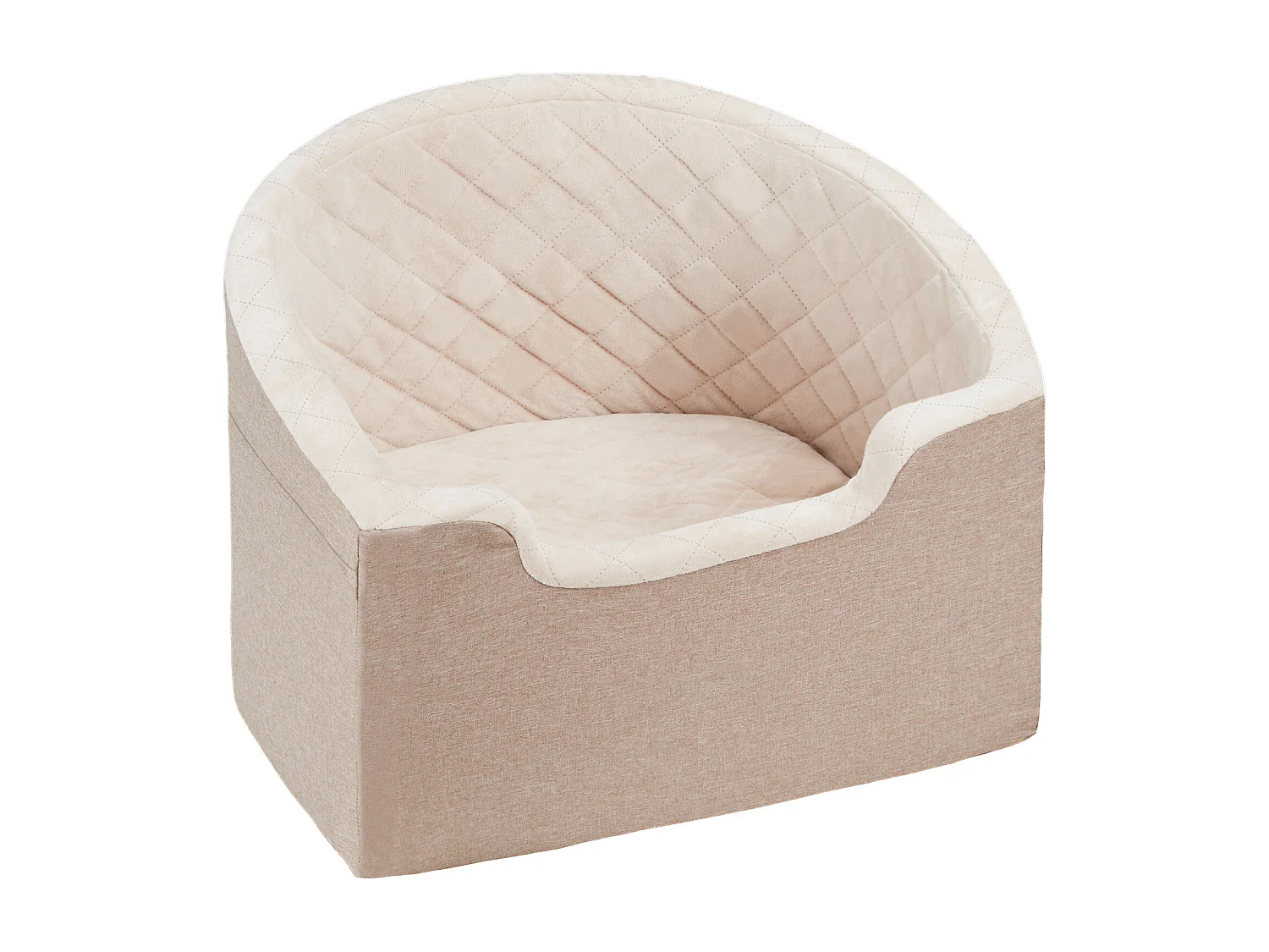 Siège Auto pour Chien SucceBuy, Petite et Moyenne Taille (jusqu'à 25 kg), Marron