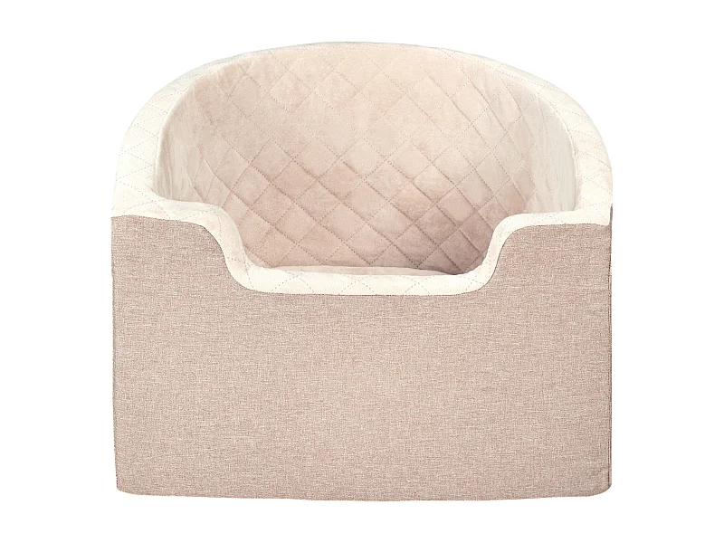 Seggiolino Auto per Cani SucceBuy, Piccola e Media Taglia (fino a 25 kg), Marrone