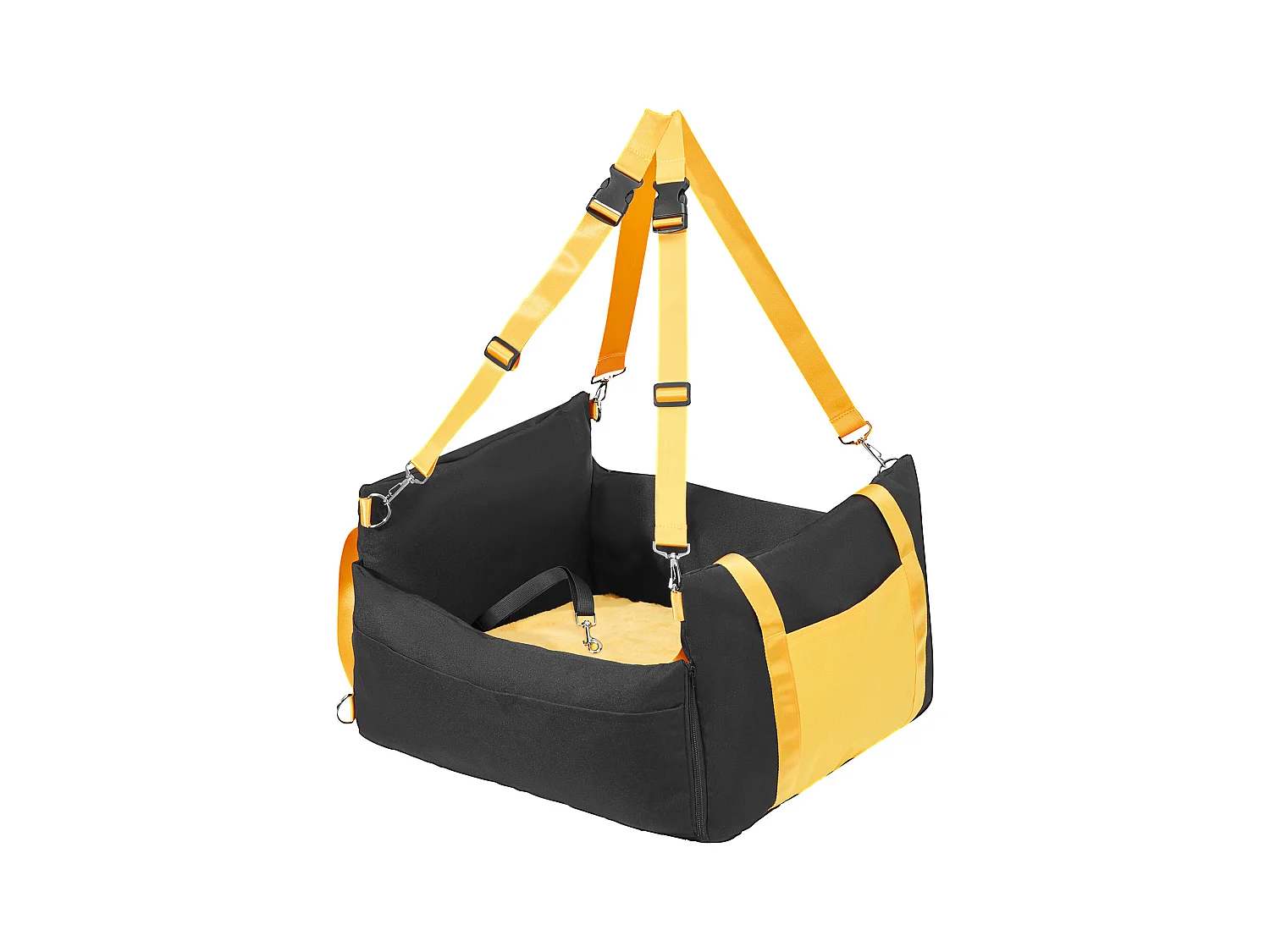 Siège Auto pour Chien SucceBuy, Taille Petite (Jusqu'à 11 kg), Couleur Noire