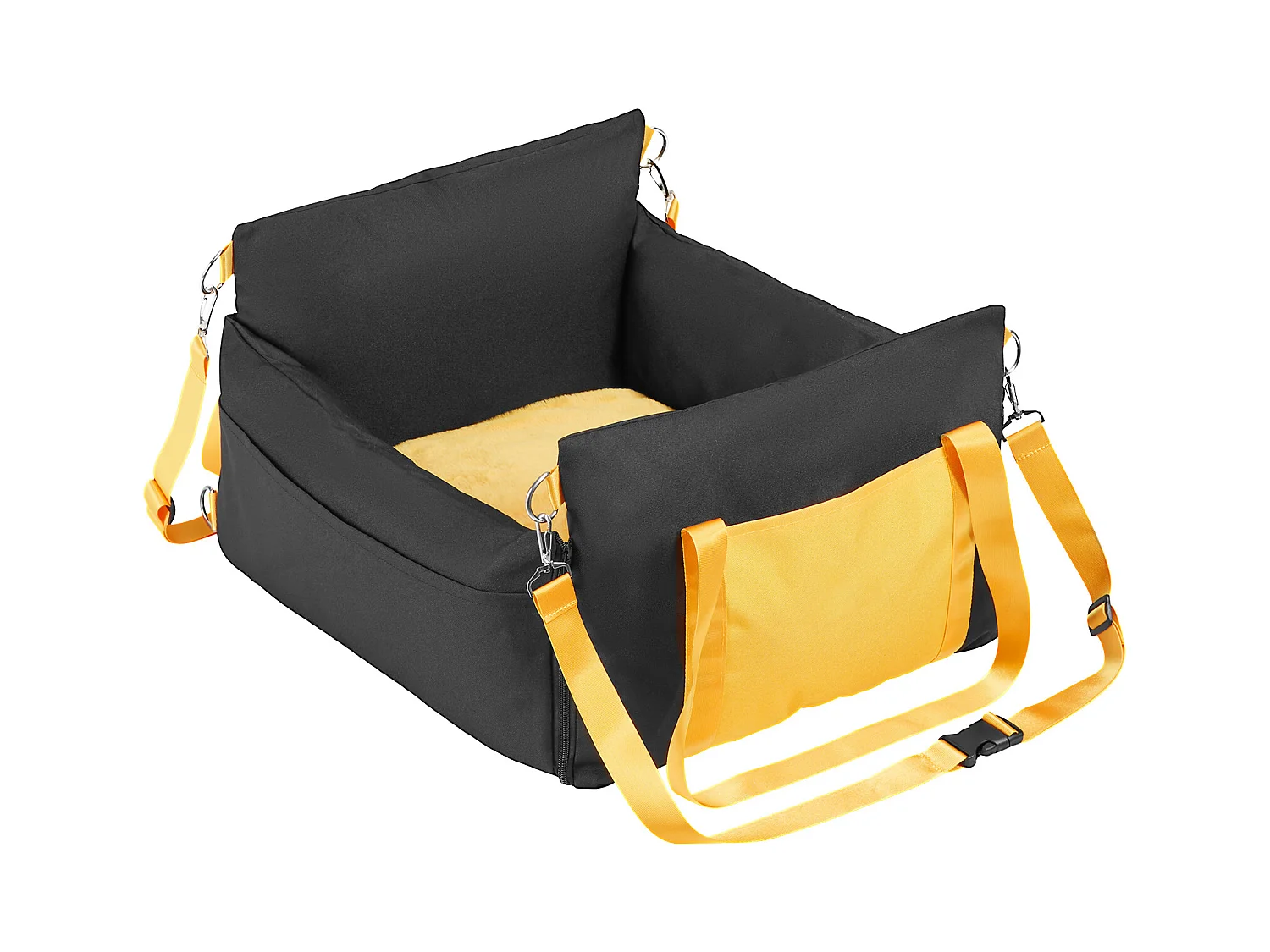 Siège Auto pour Chien SucceBuy, Taille Petite (Jusqu'à 11 kg), Couleur Noire