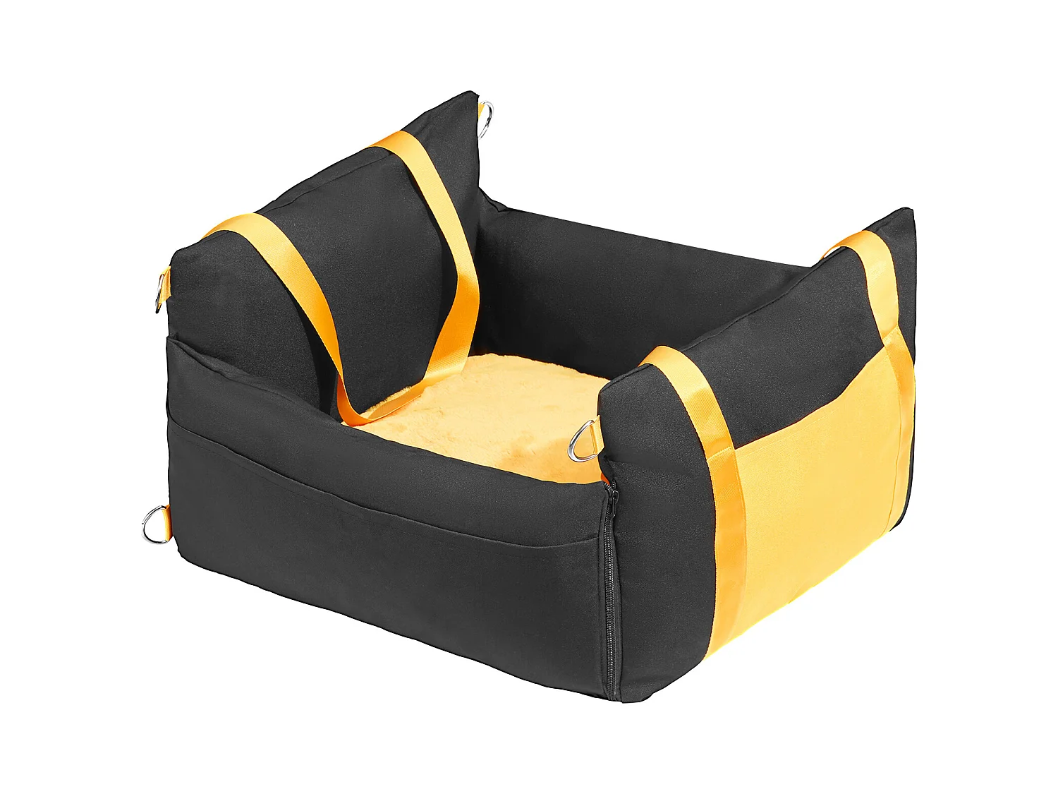 Siège Auto pour Chien SucceBuy, Taille Petite (Jusqu'à 11 kg), Couleur Noire