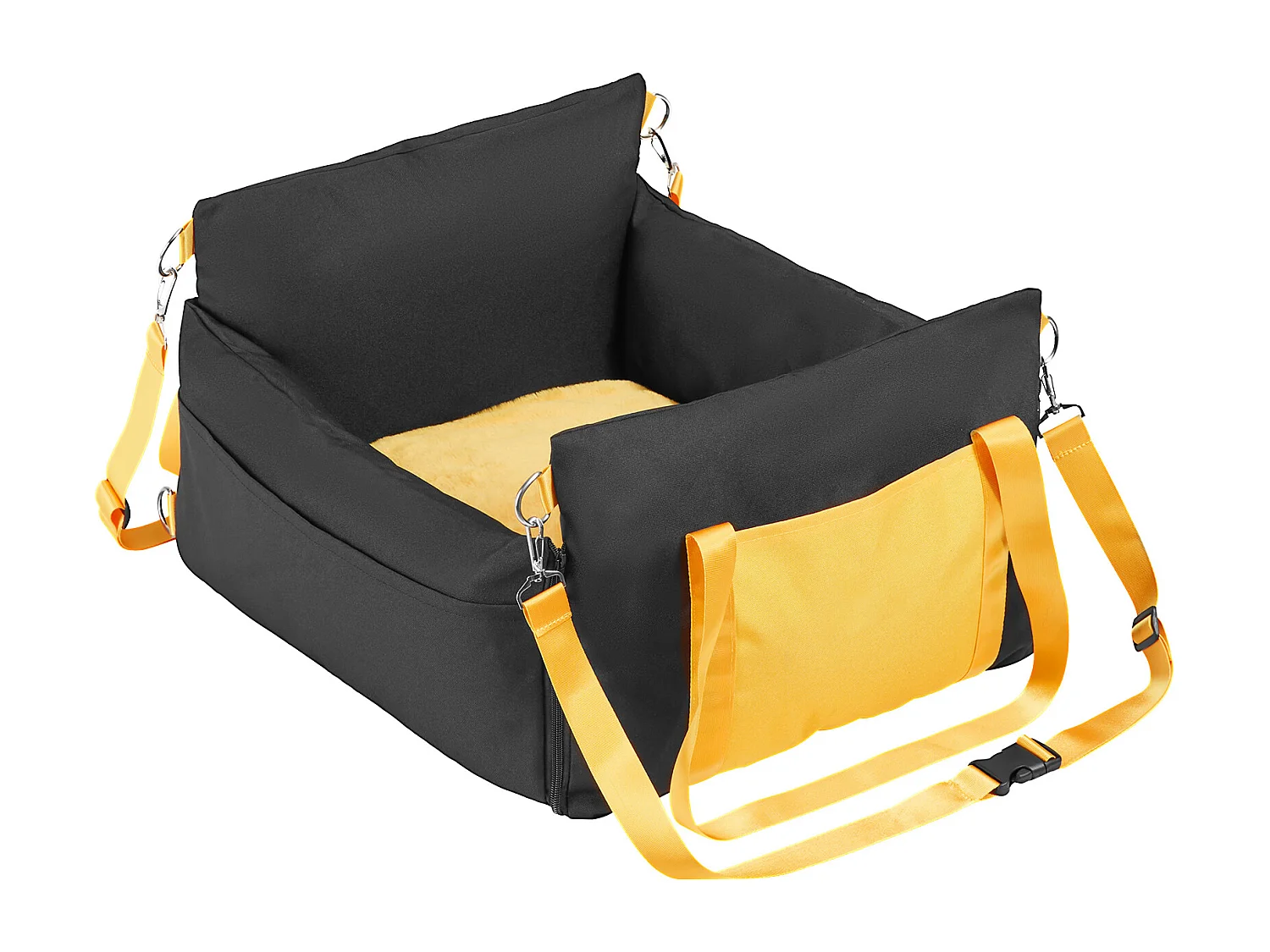 Siège Auto pour Chien SucceBuy, Taille Petite (Jusqu'à 11 kg), Couleur Noire