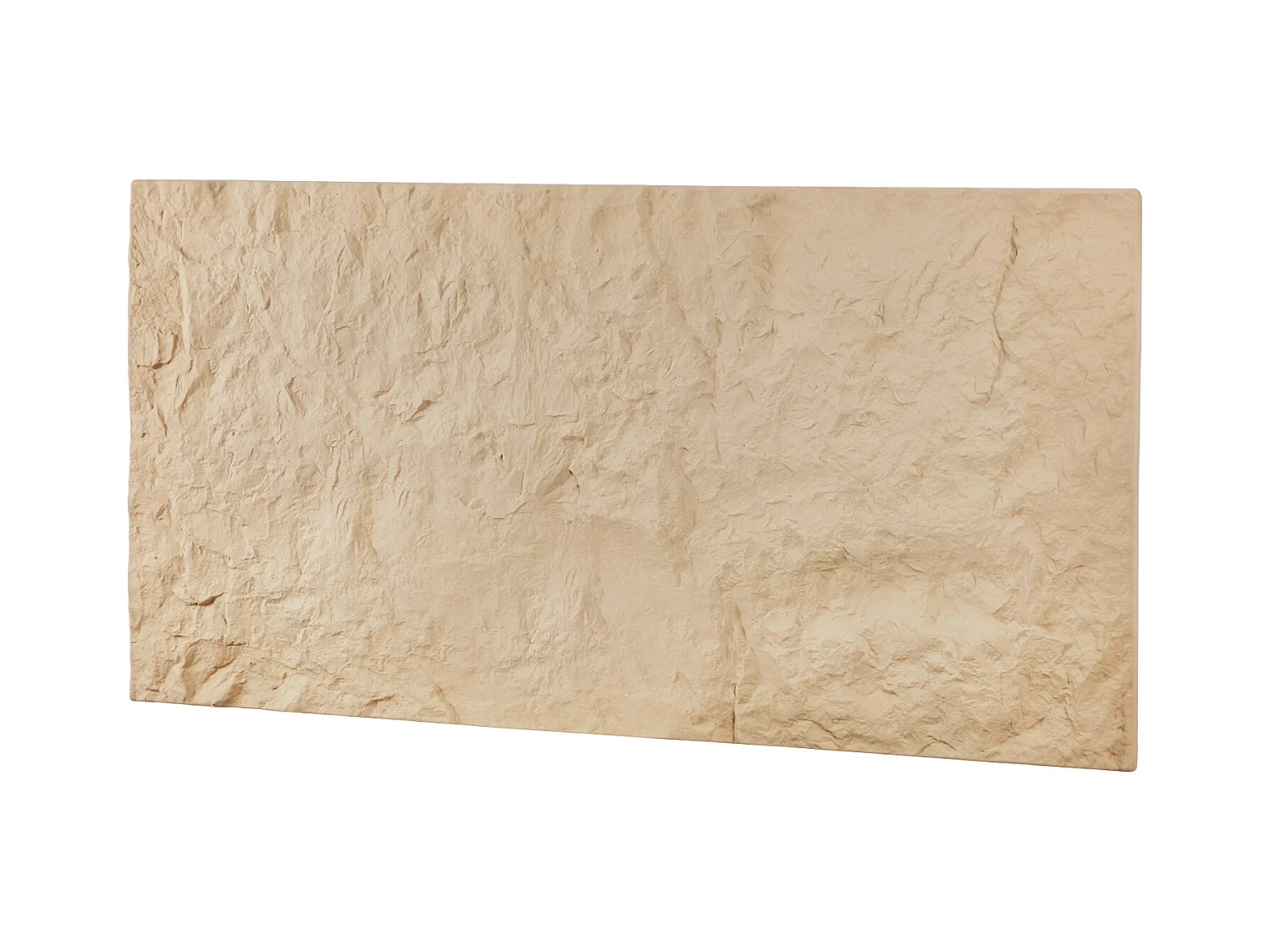 Panneaux Muraux 3D SucceBuy, Lot de 4, 122 x 61 cm, Aspect Pierre, Couverture de 3 m², Jaune Pierre