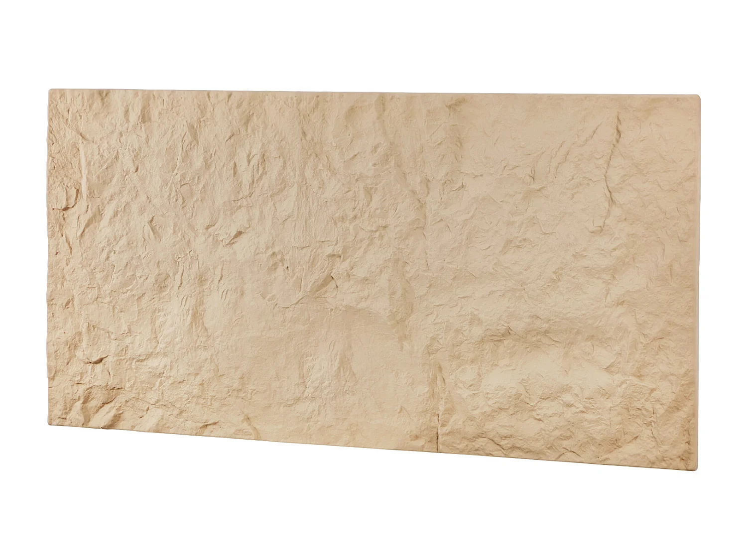 Panneaux Muraux 3D SucceBuy, Lot de 4, 122 x 61 cm, Aspect Pierre, Couverture de 3 m², Jaune Pierre