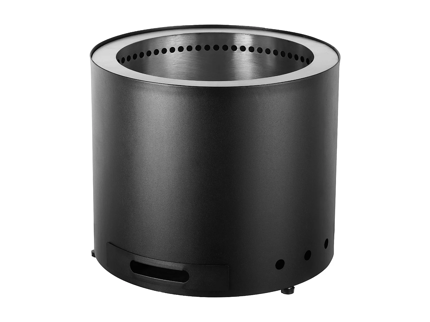 Bezdymowy Piec Opalany Drewnem SucceBuy Bonfire, 490 mm Średnicy, Wykonany ze Stali Nierdzewnej