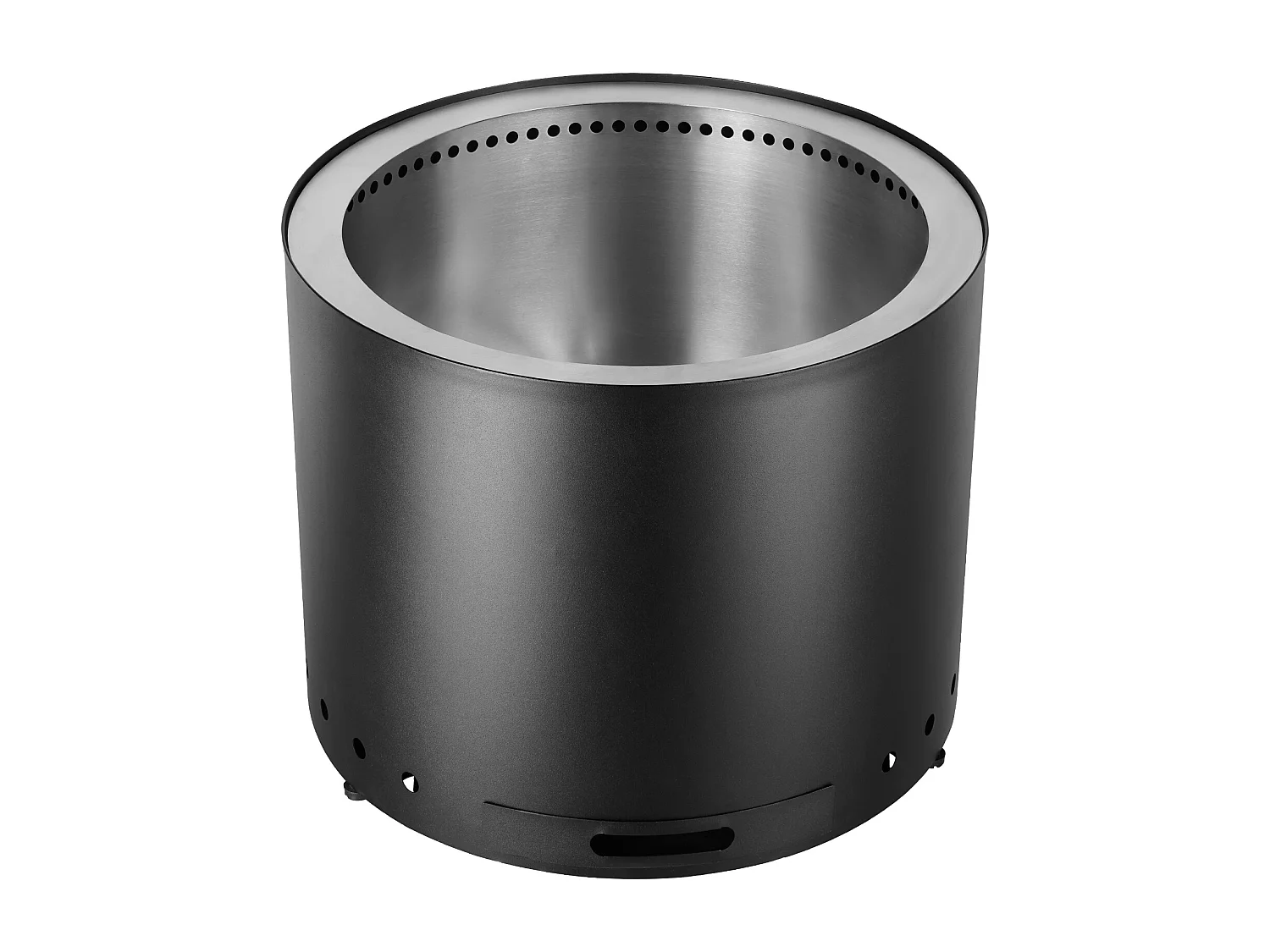 Rauchfreier Holzofen SucceBuy Bonfire, 490 mm Durchmesser, aus Edelstahl