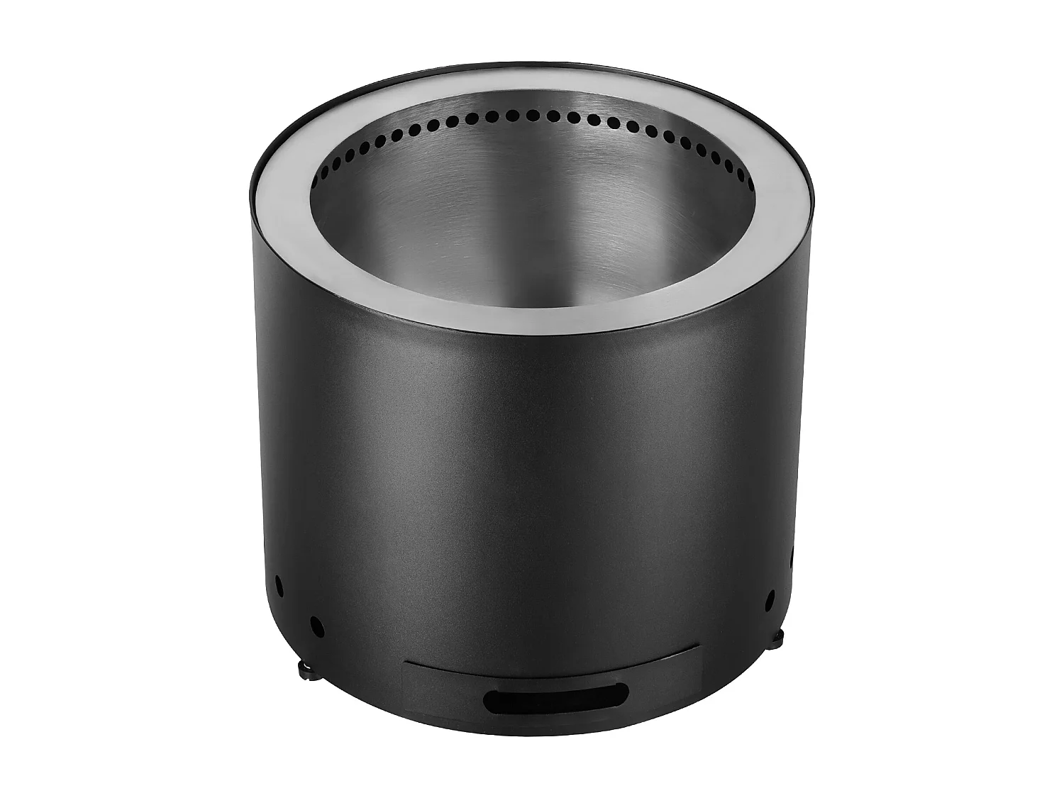 Rauchfreier Holzofen SucceBuy Bonfire, 380 mm Durchmesser, aus Edelstahl