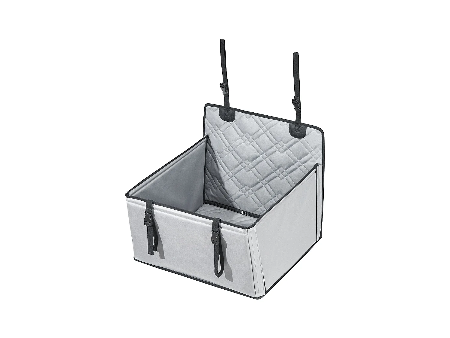 Cadeira Auto para Cães SucceBuy, Tamanho S/M/L (Até 18 kg), Cor Cinzento