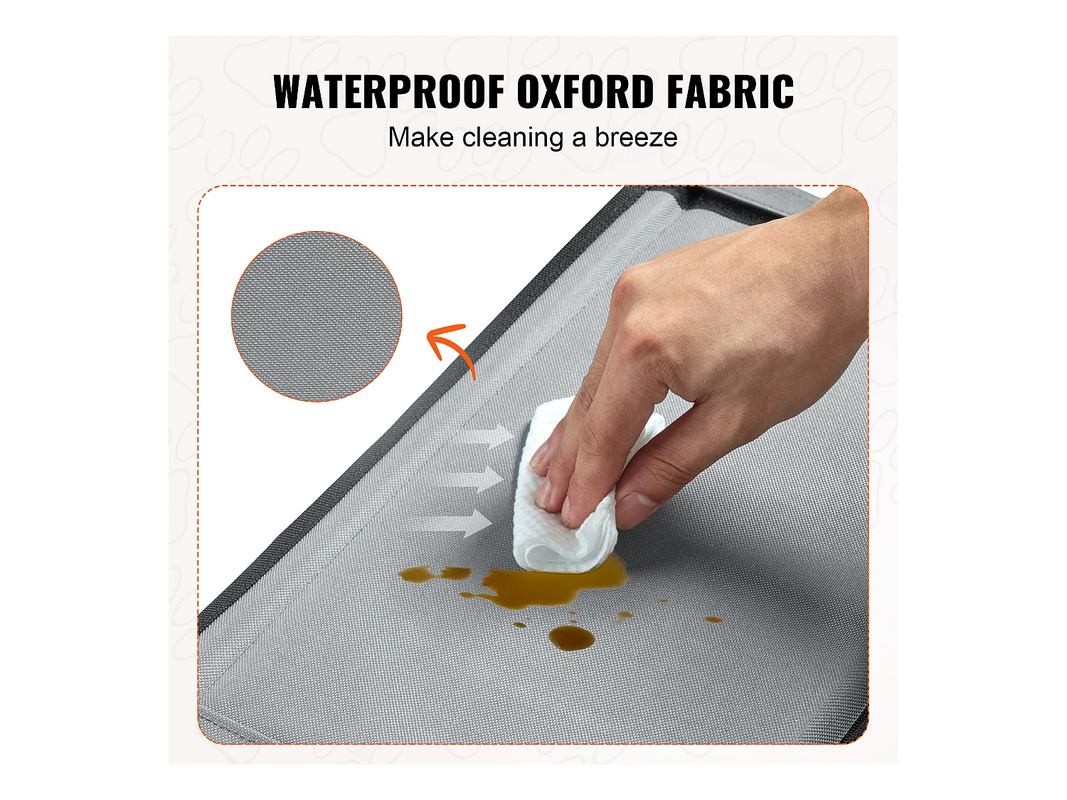 Cadeira Auto para Cães SucceBuy, Tamanho S/M/L (Até 18 kg), Cor Cinzento