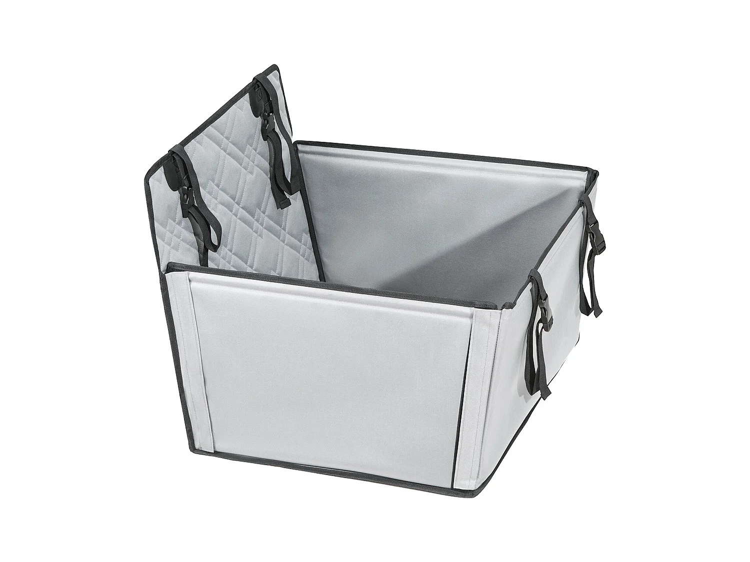 Cadeira Auto para Cães SucceBuy, Tamanho S/M/L (Até 18 kg), Cor Cinzento