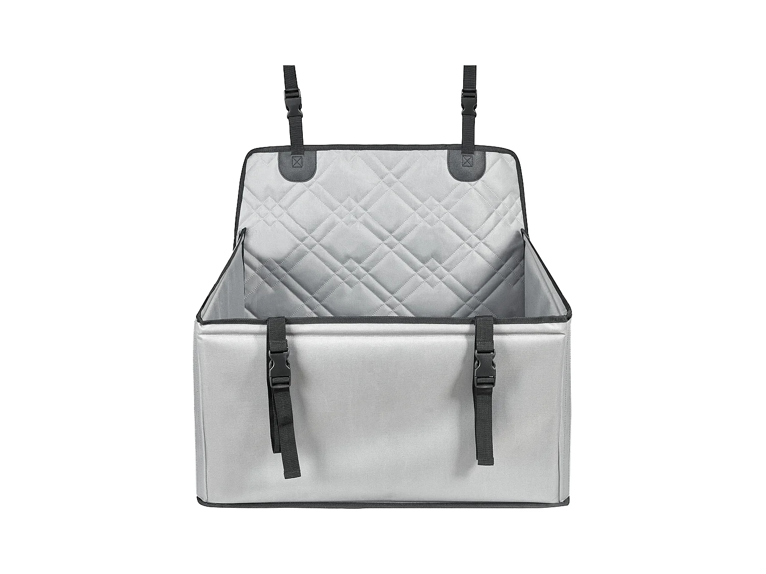 Cadeira Auto para Cães SucceBuy, Tamanho S/M/L (Até 18 kg), Cor Cinzento