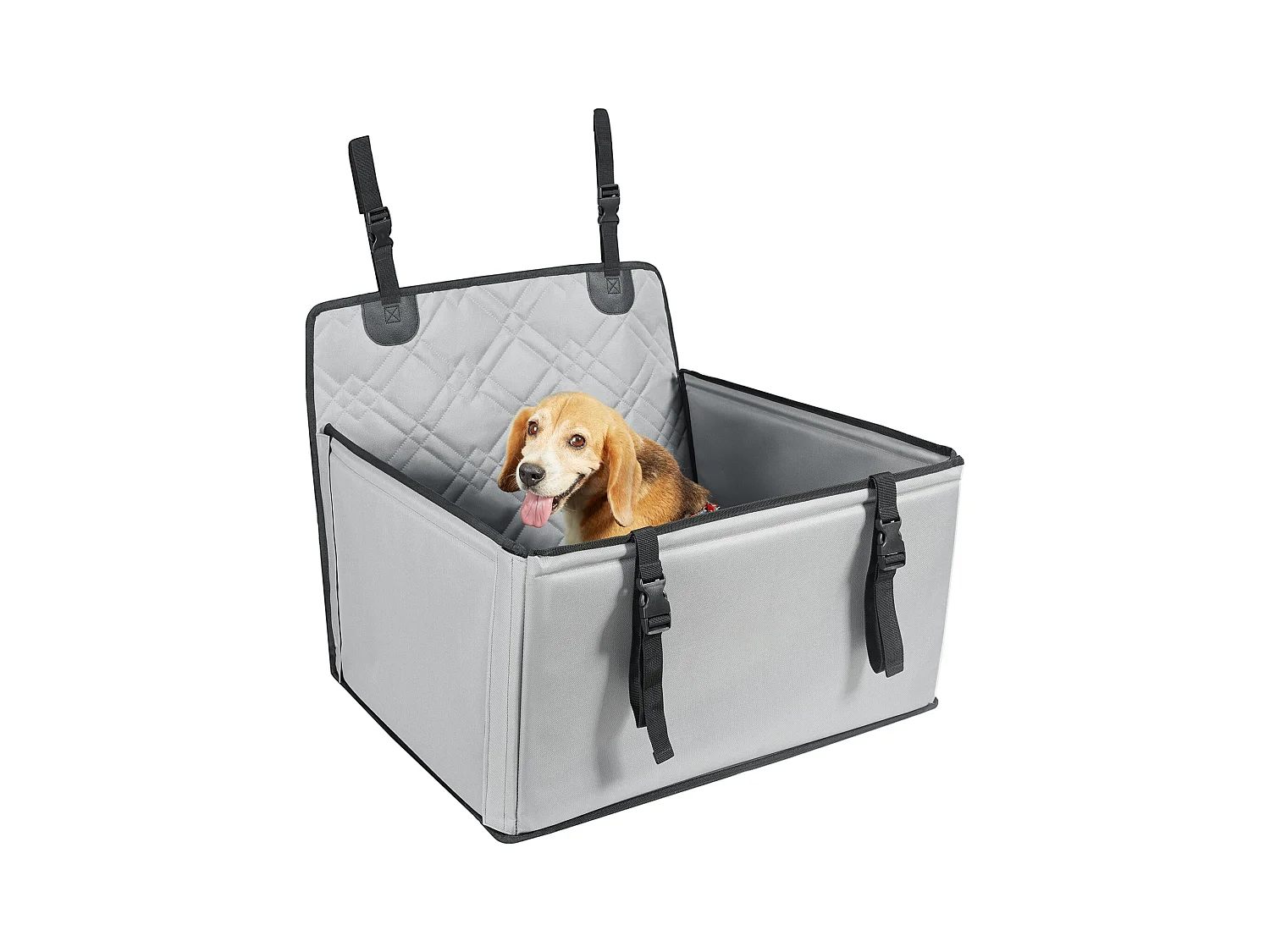 Cadeira Auto para Cães SucceBuy, Tamanho S/M/L (Até 18 kg), Cor Cinzento