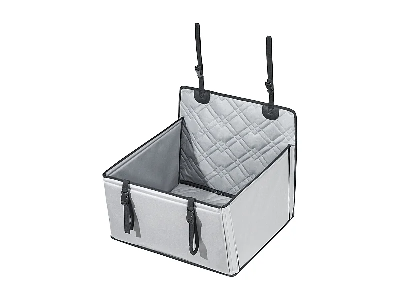 Hundeautositz SucceBuy, Größe S/M/L (bis 18 kg), Farbe Grau