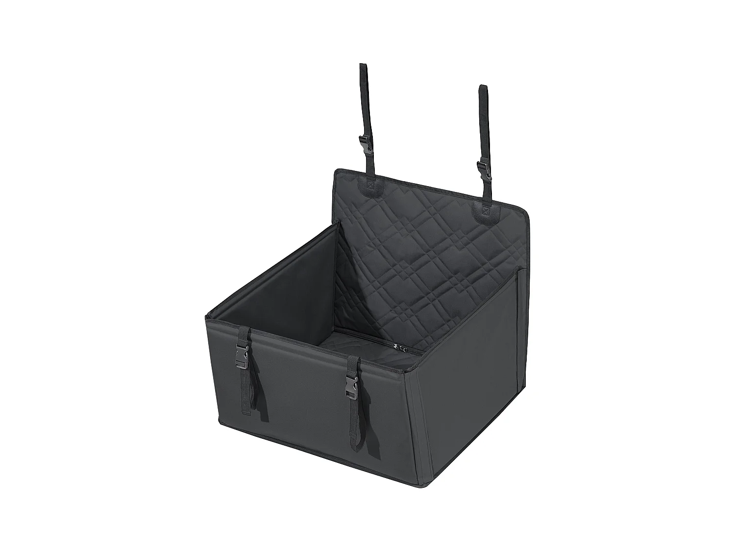 Hunde-Autositzerhöhung SucceBuy, Größe S/M/L (bis 18 kg), Farbe Schwarz