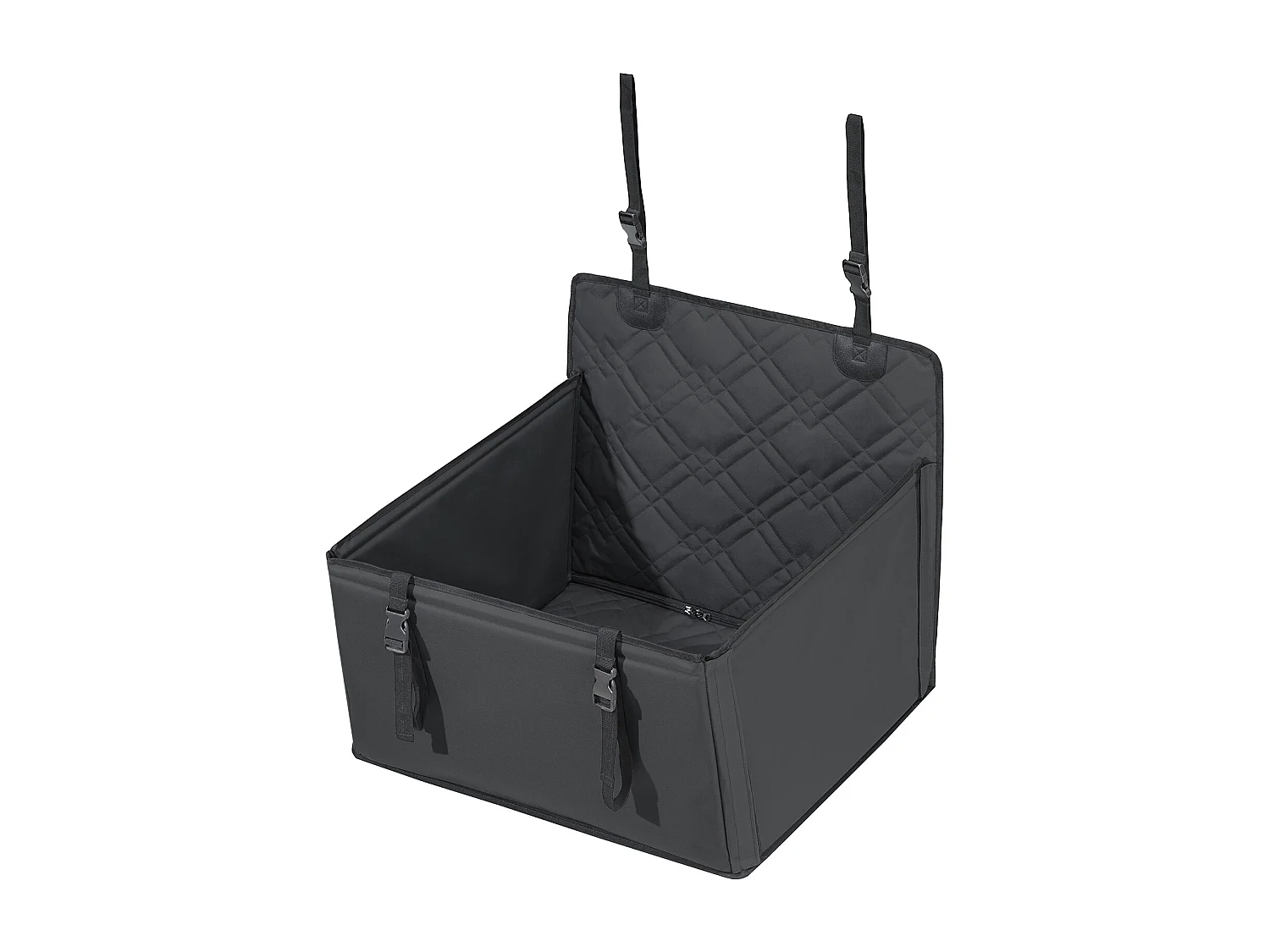 Siège Auto Rehausseur pour Chien SucceBuy, Taille S/M/L (Jusqu'à 18 kg), Couleur Noire