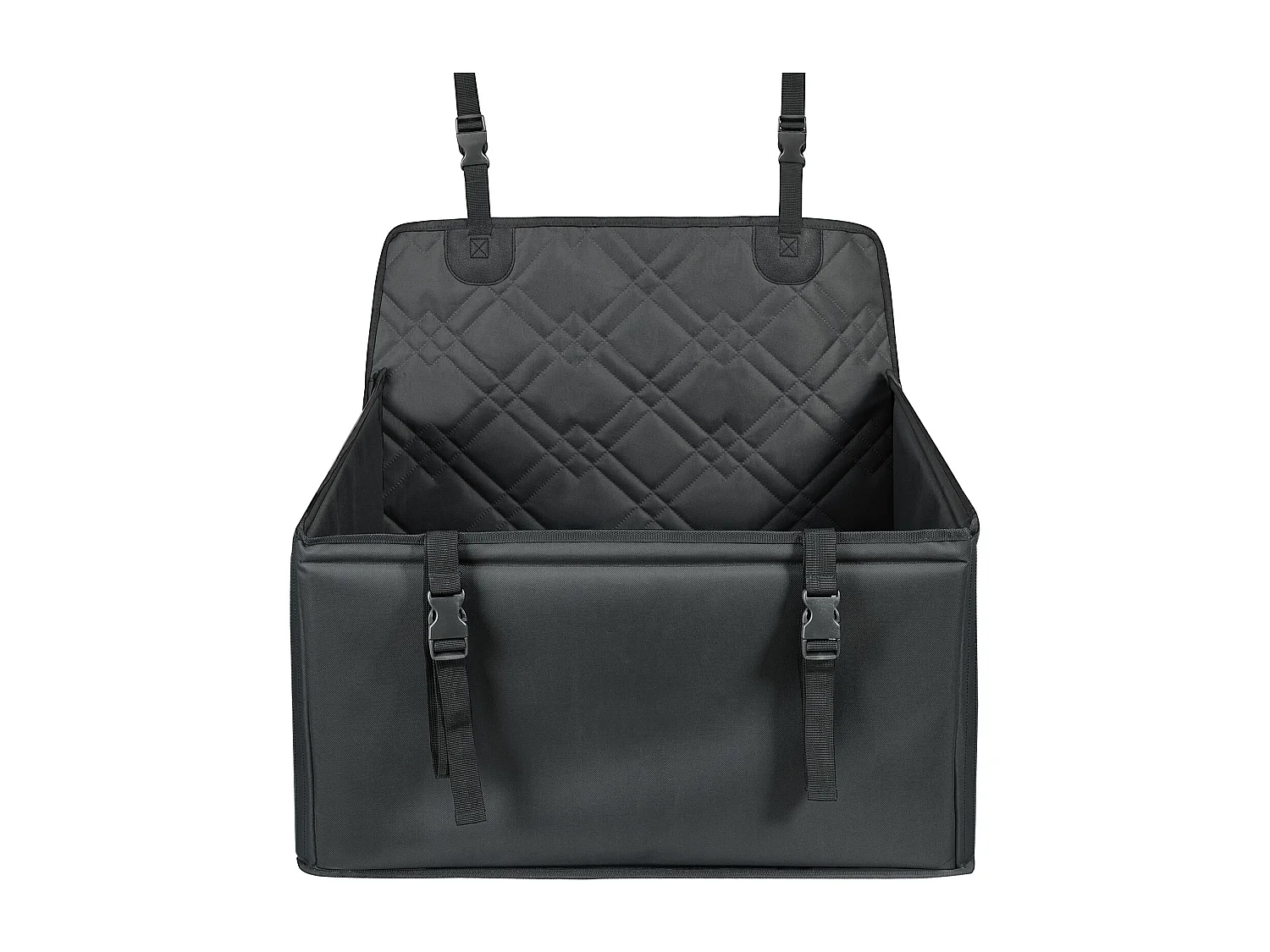 Siège Auto Rehausseur pour Chien SucceBuy, Taille S/M/L (Jusqu'à 18 kg), Couleur Noire