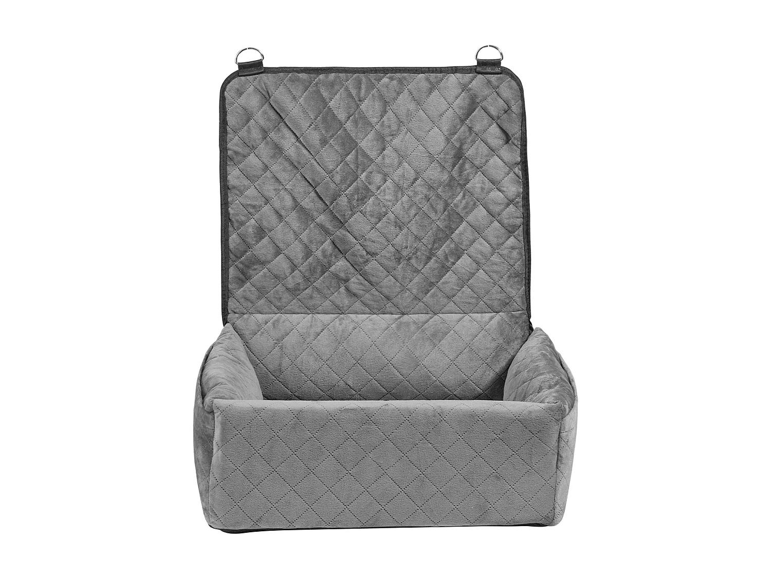 Siège Auto pour Chien SucceBuy, Taille Petite/Moyenne (Jusqu'à 18 kg), Couleur Grise