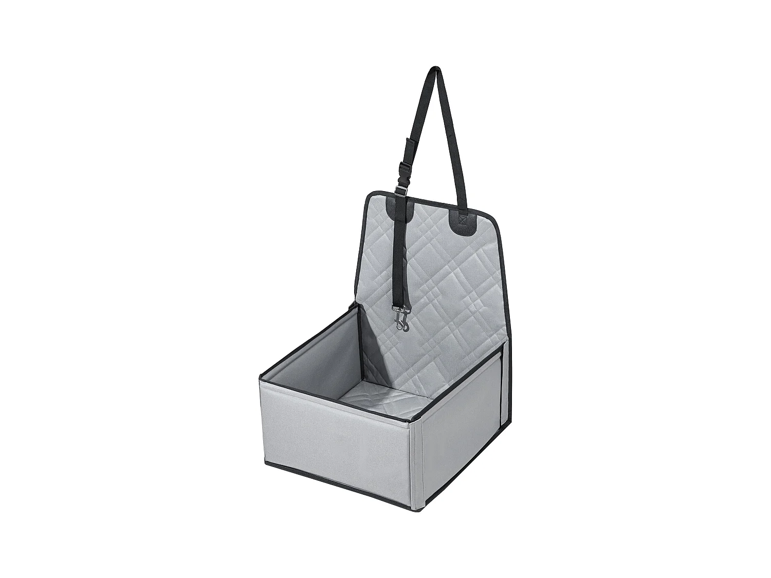 Siège Auto Rehausseur pour Chien SucceBuy, pour Chien Petit (Jusqu'à 11 kg), Couleur Grise