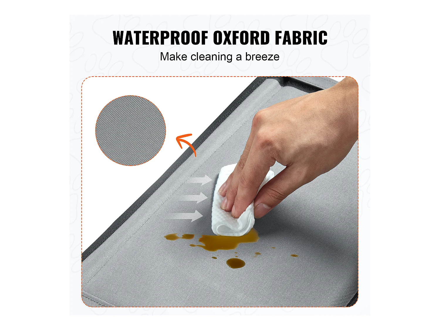 Siège Auto Rehausseur pour Chien SucceBuy, pour Chien Petit (Jusqu'à 11 kg), Couleur Grise