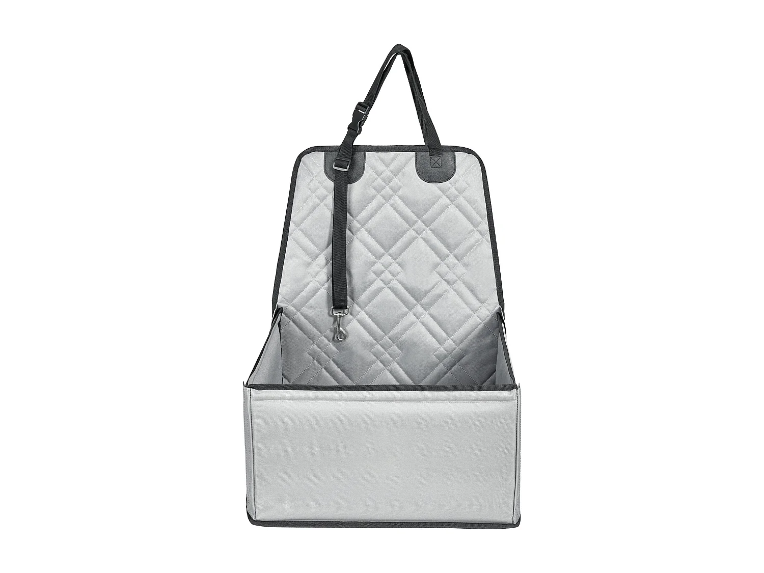 Siège Auto Rehausseur pour Chien SucceBuy, pour Chien Petit (Jusqu'à 11 kg), Couleur Grise