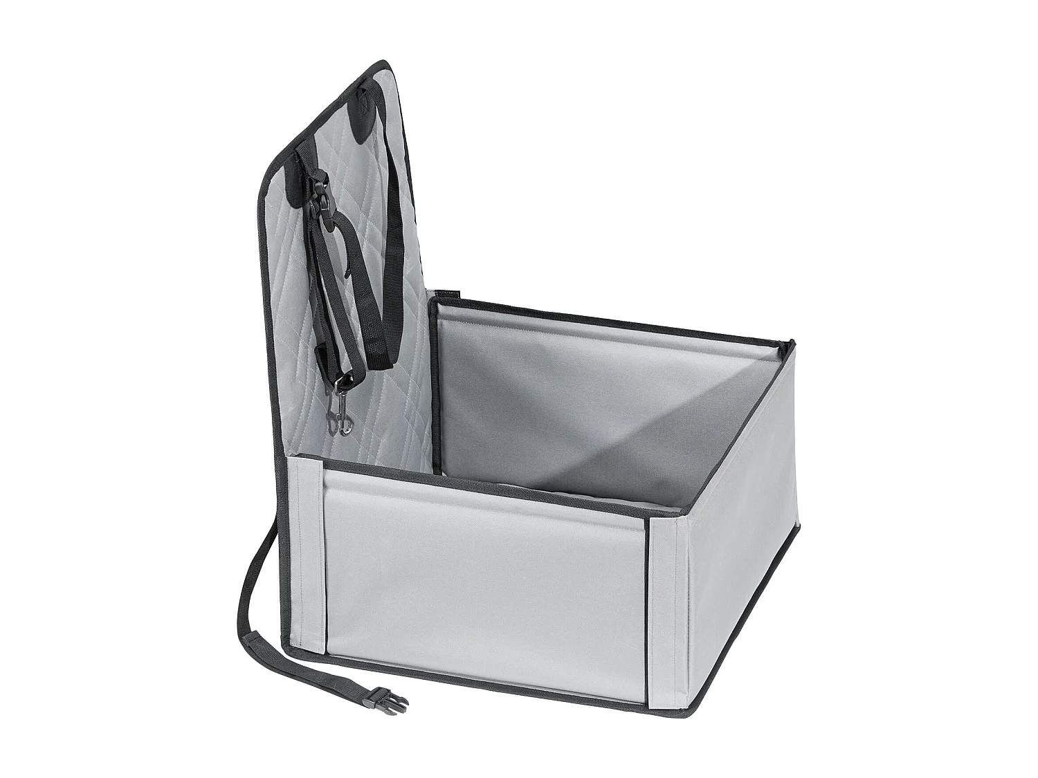 Siège Auto Rehausseur pour Chien SucceBuy, pour Chien Petit (Jusqu'à 11 kg), Couleur Grise