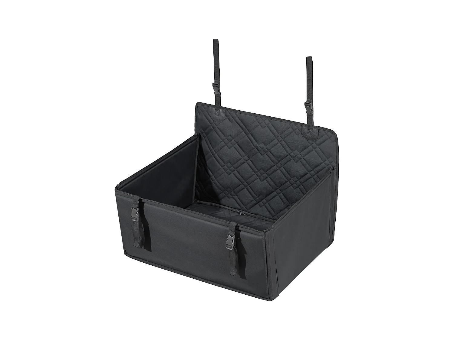 Hunde-Autositzerhöhung SucceBuy, Größe S/M/L (bis 22 kg), Farbe Schwarz