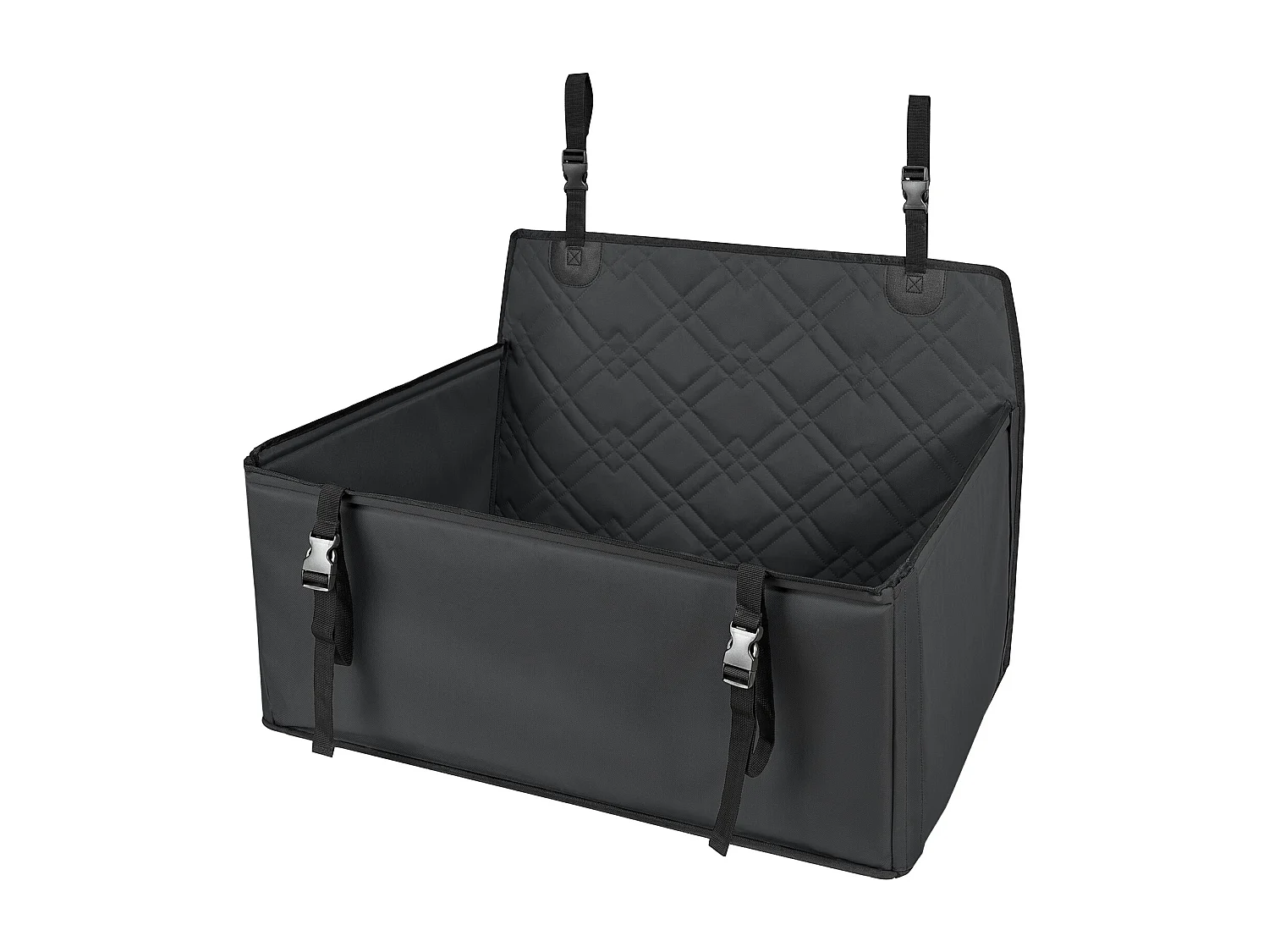 Siège Auto Rehausseur pour Chien SucceBuy, Taille S/M/L (Jusqu'à 22 kg), Couleur Noire