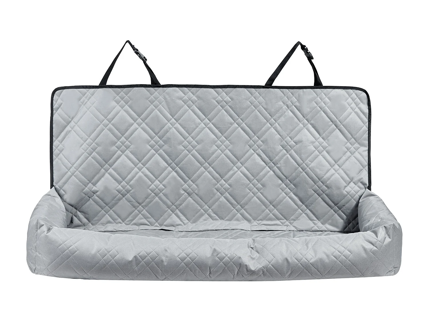 Siège Auto pour Chien SucceBuy, Taille Moyenne/Grande (Jusqu'à 45 kg), Couleur Grise