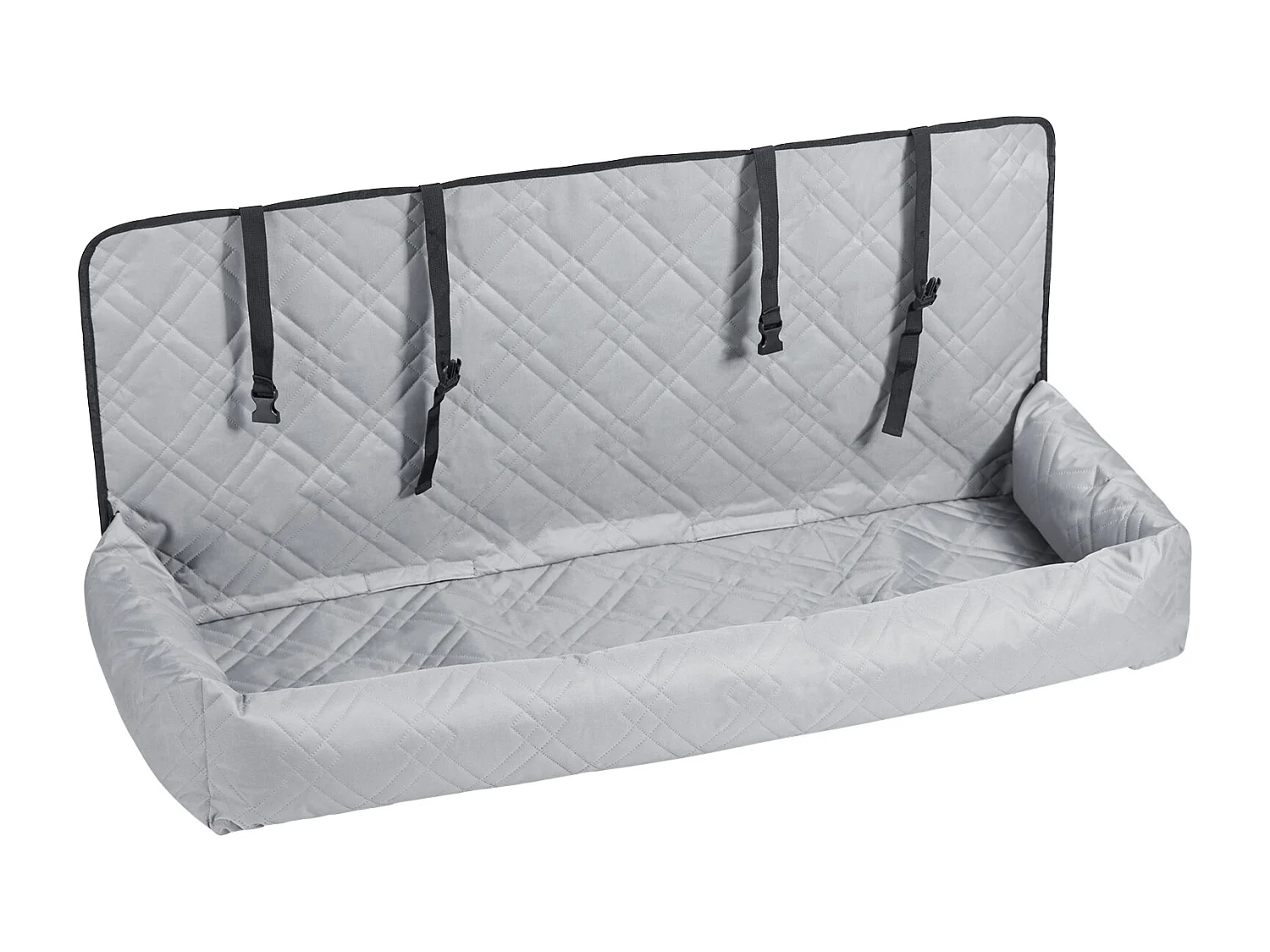Siège Auto pour Chien SucceBuy, Taille Moyenne/Grande (Jusqu'à 45 kg), Couleur Grise