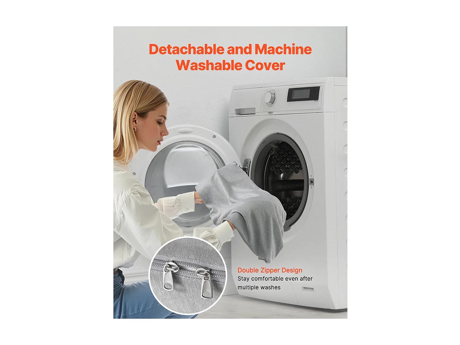 Cuscino per Gravidanza SucceBuy, Cuscino Maternità a Forma di G, Morbido e Traspirante