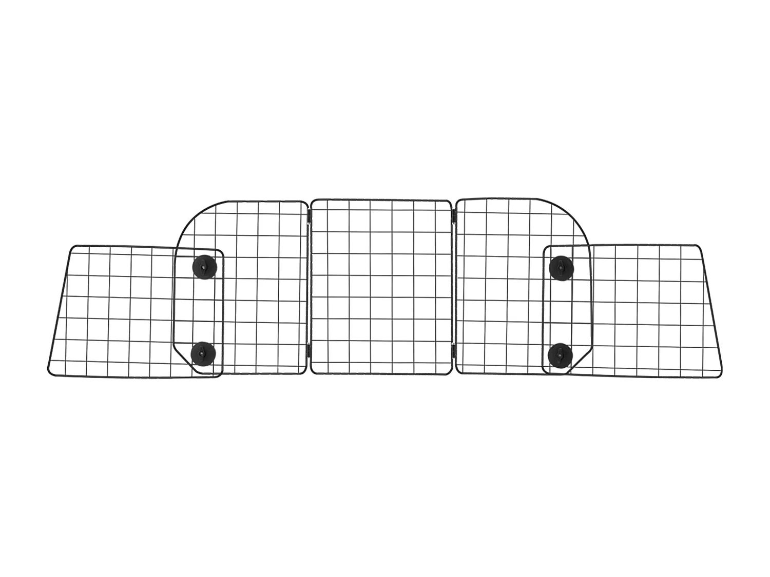 Barriera di Sicurezza Regolabile per Cane SucceBuy, (97 a 157 cm), Separatore per Auto per Spazio di Carico