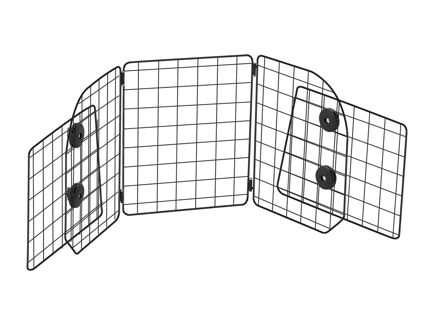 Barriera di Sicurezza Regolabile per Cane SucceBuy, (97 a 157 cm), Separatore per Auto per Spazio di Carico
