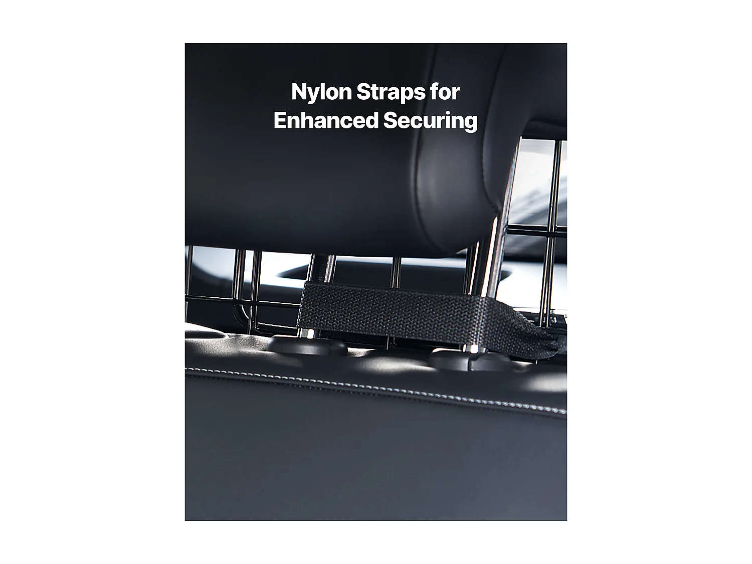 Barrière de Sécurité Réglable pour Chien SucceBuy, (96 à 168 cm), Séparateur de Voiture pour Espace de Chargement