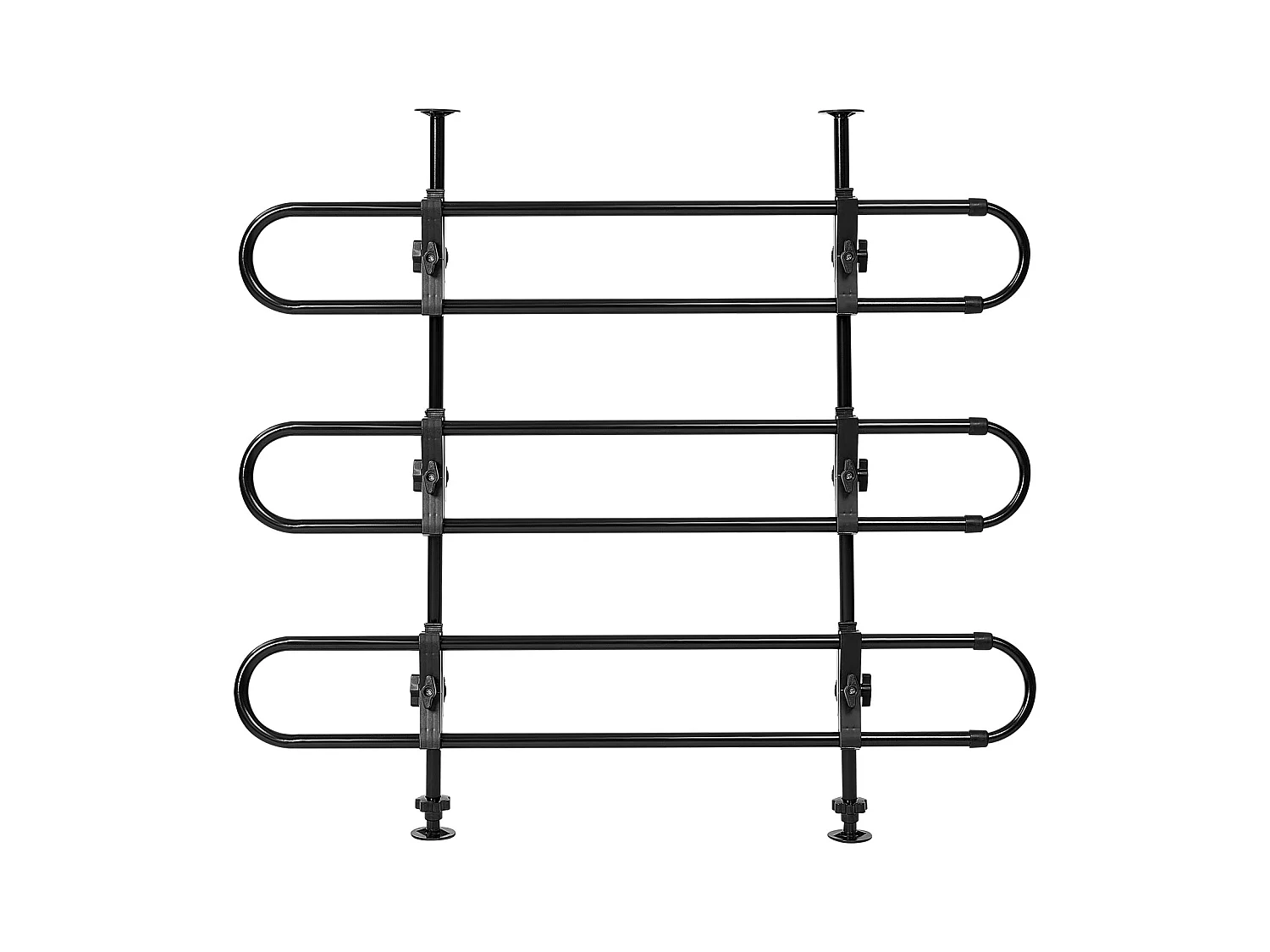 Barrière de Sécurité Réglable pour Chien SucceBuy, Séparateur Universel en Métal pour Animaux de Compagnie