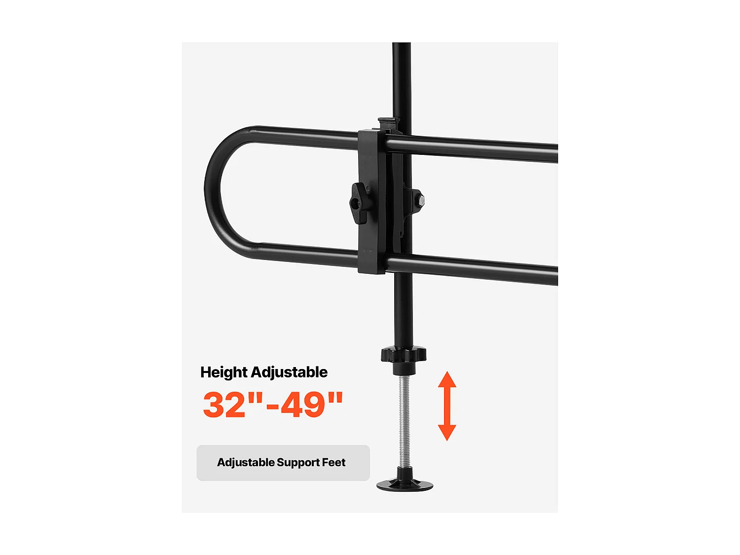 Barrière de Sécurité Réglable pour Chien SucceBuy, Séparateur Universel en Métal pour Animaux de Compagnie