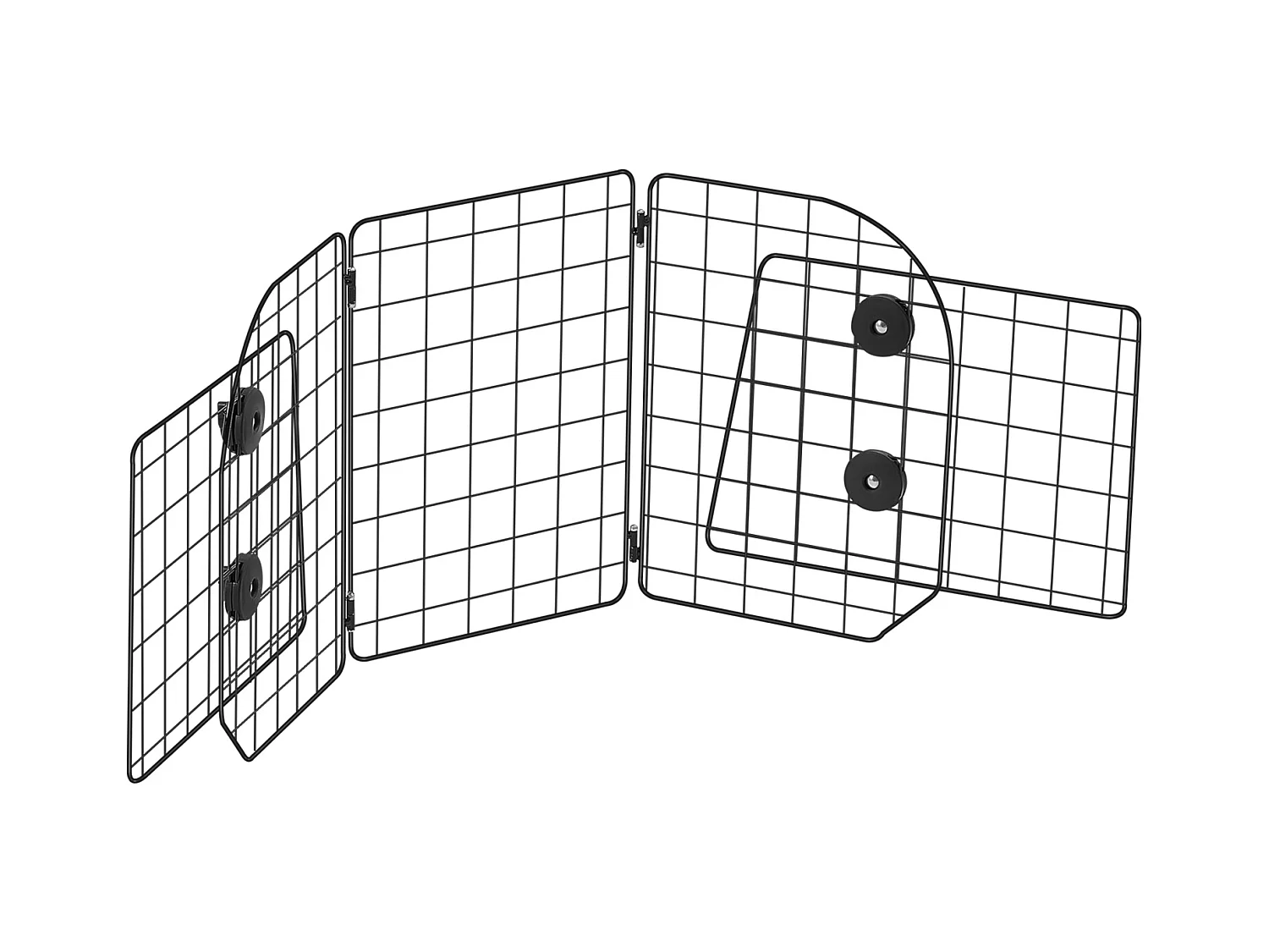 Barrière de Sécurité Réglable pour Chien SucceBuy, (93 à 152 cm), Séparateur de Voiture pour Espace de Chargement