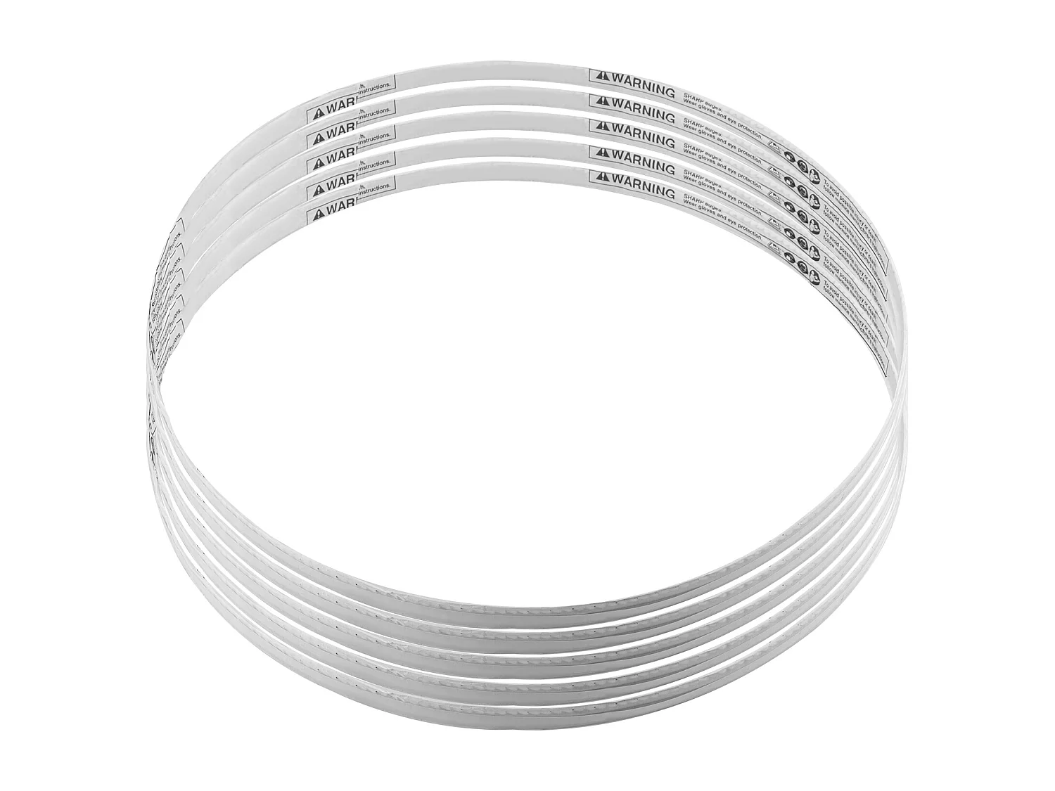 Botzaagmachine SucceBuy Lintzaagblad: Ideaal voor het Snijden van Vlees en Botten, 165 cm Lang, Duurzaam en Nauwkeurig Zagen, Zilverkleurig