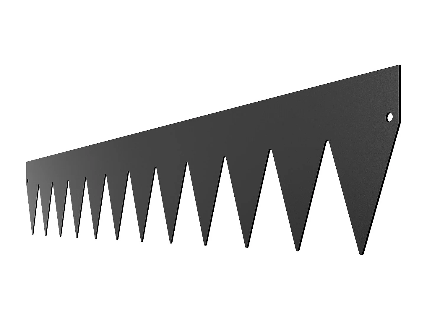 Bordure de Jardin en Acier SucceBuy, Lot de 4, 1016x152,4 mm, Résistante à la Rouille