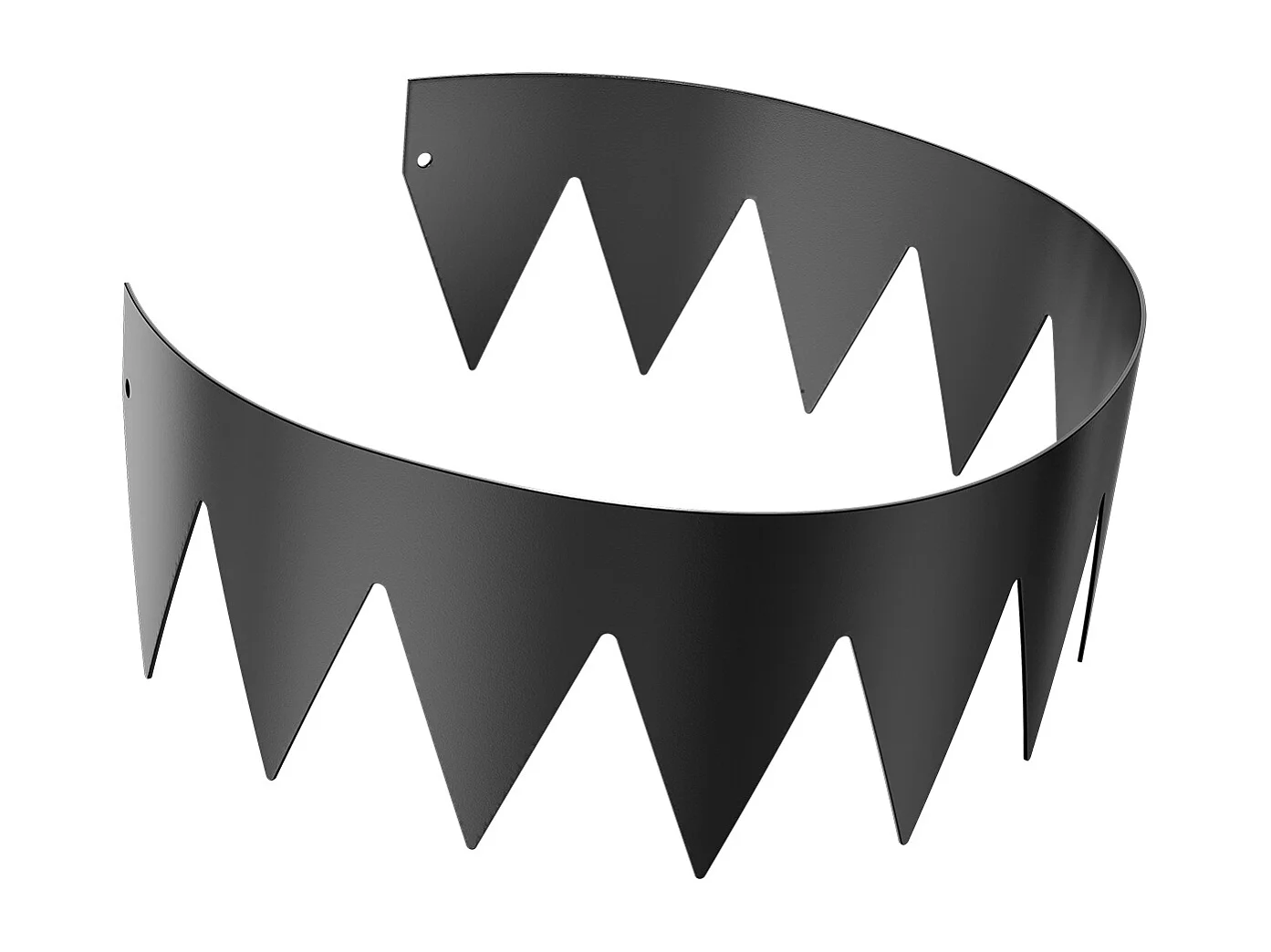 Bordure de Jardin en Acier SucceBuy, Lot de 4, 1016x152,4 mm, Résistante à la Rouille