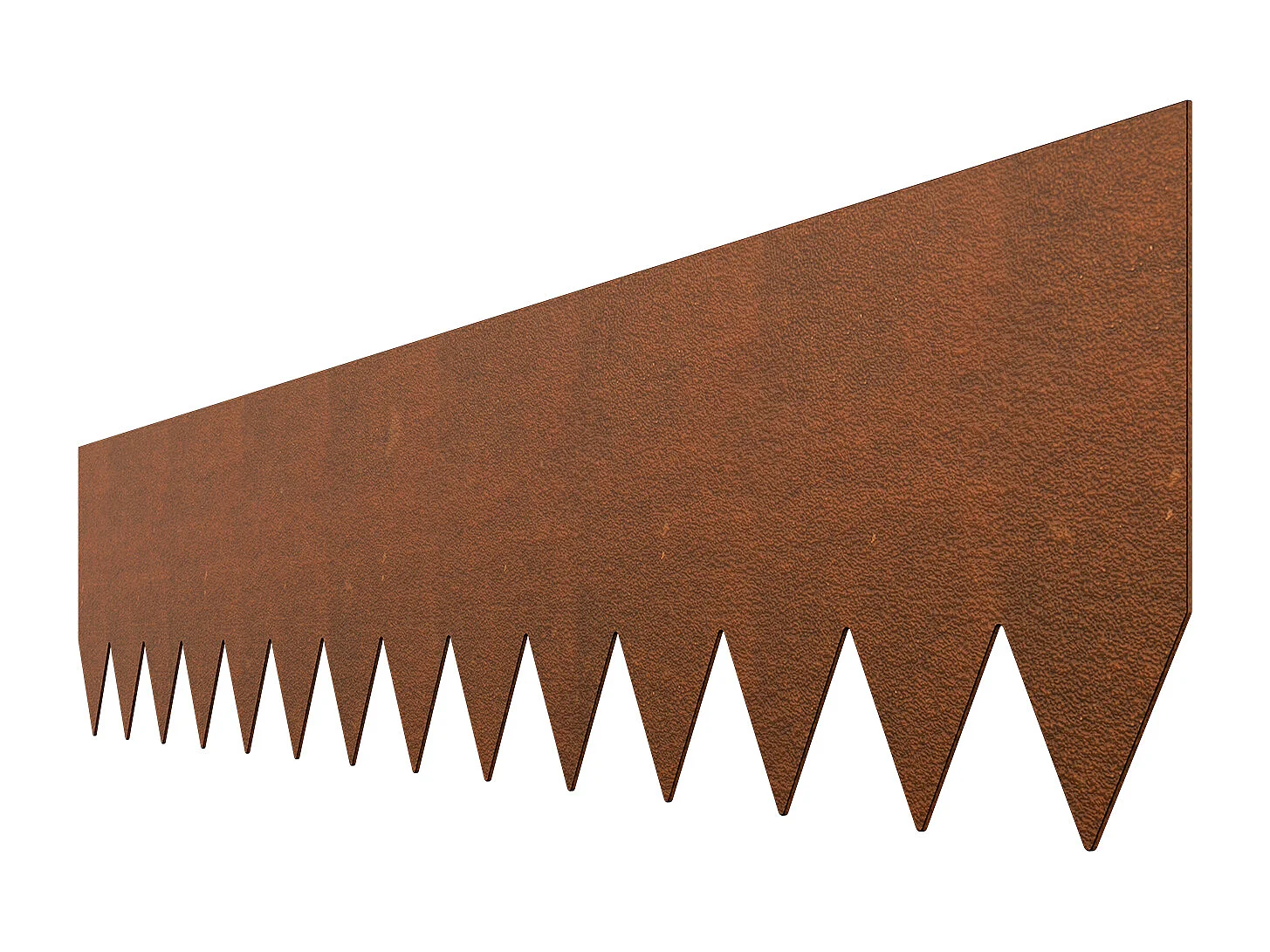 Bordures de Jardin en Acier SucceBuy Résistantes aux Intempéries, 1016x203,2mm, Lot de 6