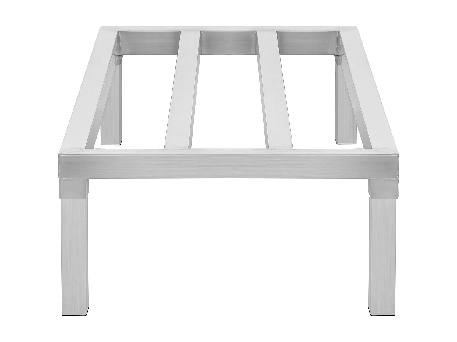 Étagère de Rangement, SucceBuy Support de Calage en Aluminium Support de Calage Stationnaire Support de Rangement 121.92 × 50.8 × 30.48 cm