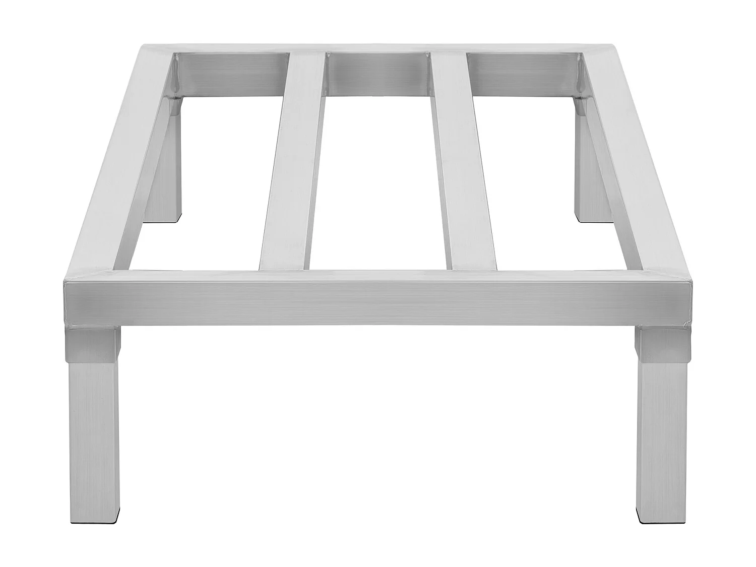 Étagère de Rangement, SucceBuy Support de Calage en Aluminium Support de Calage Stationnaire 121.92 × 50.8 × 20.32 cm Support de Rangement