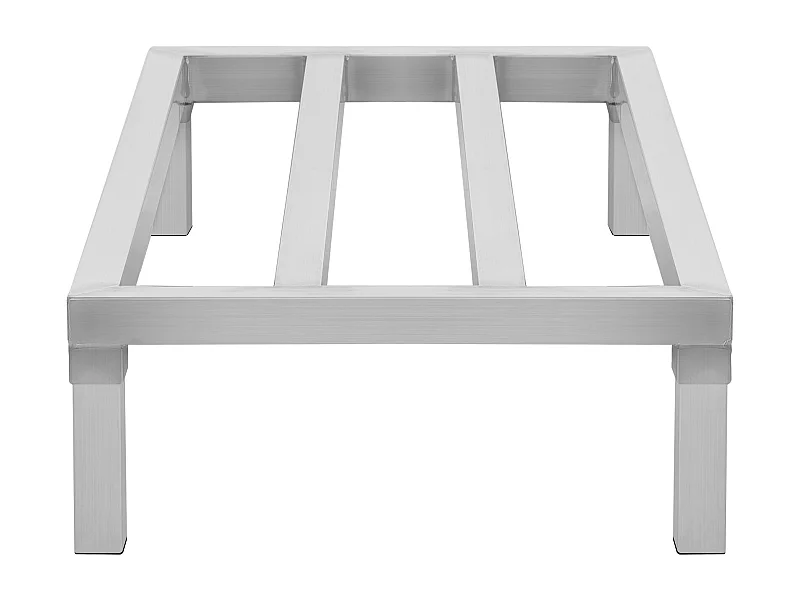 Étagère de Rangement, SucceBuy Support de Calage en Aluminium Support de Calage Stationnaire 121.92 × 50.8 × 20.32 cm Support de Rangement