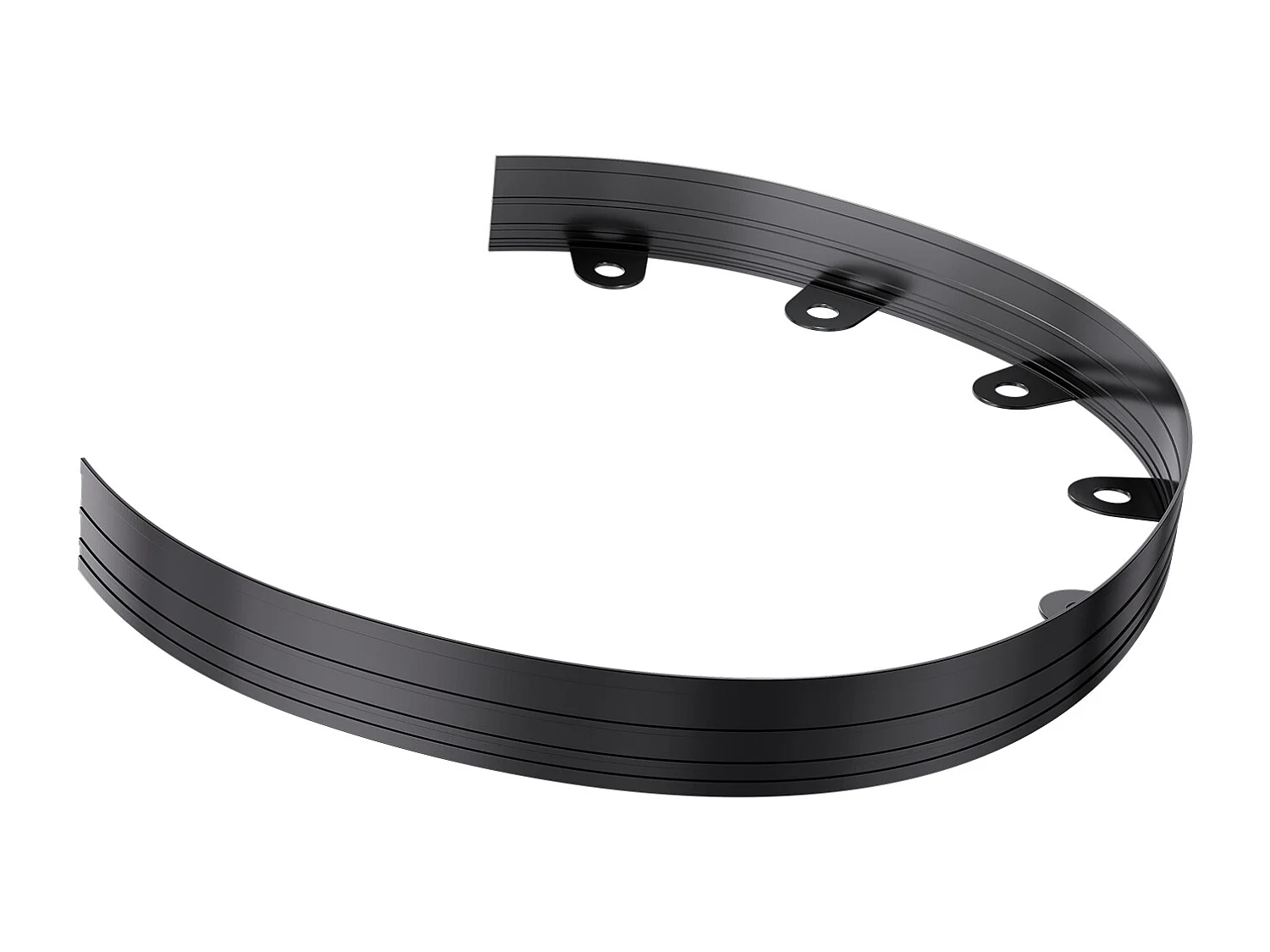 Bordure da Giardino in Metallo SucceBuy, 10 Confezioni da 1524 mm, Resistenti alla Ruggine, Pieghevoli per Cortili e Giardini