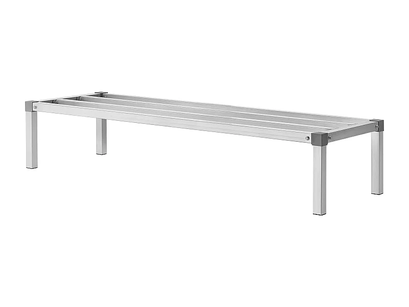 Opbergplank, SucceBuy Aluminium Plankbeugel Stationaire Plankbeugel Opbergrek 152,4 × 50,8 × 30,48 cm
