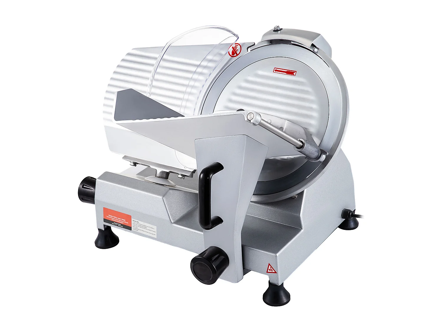 Affettatrice di Carne SucceBuy Elettrica Commerciale 320 W, Lama di 30CM, Taglio-Salumi 350-400 giri/min