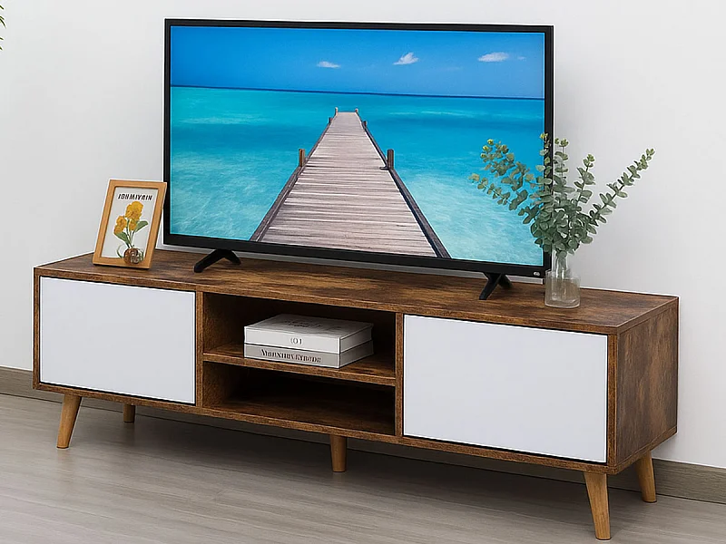 Móvel TV Istambul (Wengue, Branco)