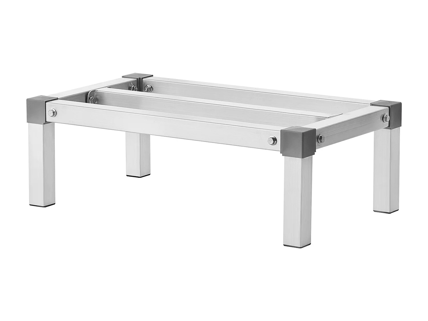 Półka Magazynowa, SucceBuy Aluminiowy Wspornik Półki Stały Wspornik Półki Regał Magazynowy 60,96 × 35,56 × 20,32 cm