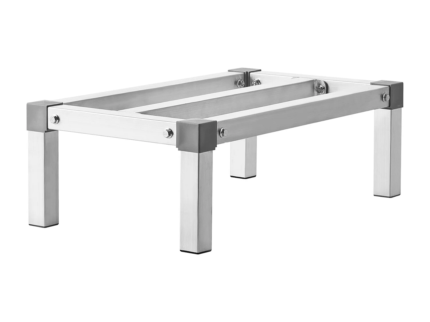 Półka Magazynowa, SucceBuy Aluminiowy Wspornik Półki Stały Wspornik Półki Regał Magazynowy 60,96 × 35,56 × 20,32 cm